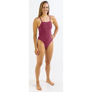 Dámske plavky finis skinback solid cabernet 30