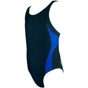 Dievčenské plavky finis youth bladeback splice black/blue 18