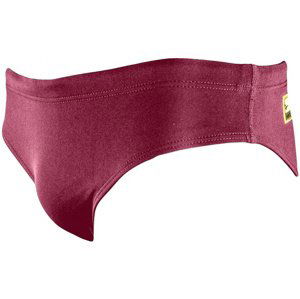 Chlapčenské plavky finis youth brief solid cabernet 26