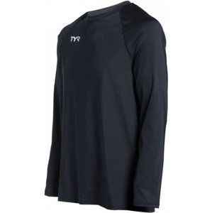 Tričko s dlhým rukávom tyr longsleeve t-shirt black s