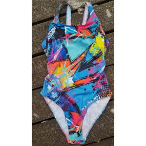 Dámske plavky borntoswim kaboom swimsuit wide strap l