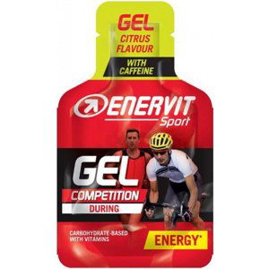 Energetický gél enervit gel citrus with caffeine 25ml