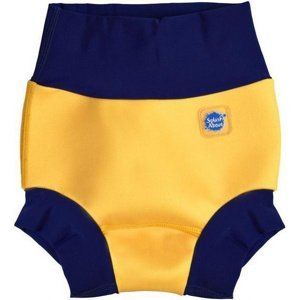 Plavky pre dojčatá splash about new happy nappy yellow/navy l