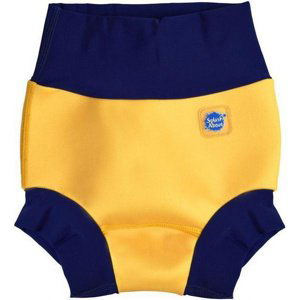 Dojčenské plavky splash about new happy nappy yellow/navy m