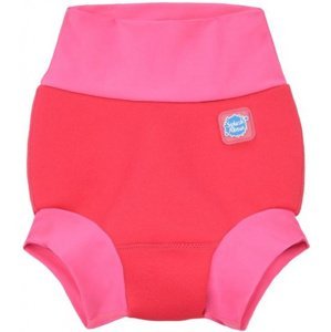 Dojčenské plavky splash about new happy nappy pink geranium xxl