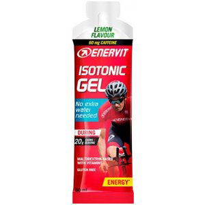 Energetický gél enervit isotonic gel lemon with caffeine 60ml