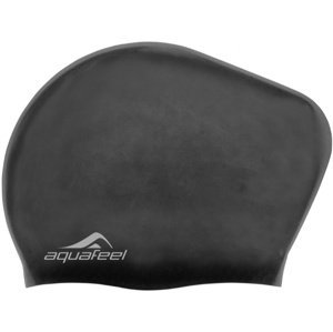 Plavecká čiapka aquafeel long hair cap čierna