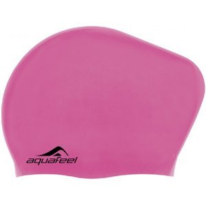 Plavecká čiapka aquafeel long hair cap ružová