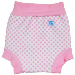 Dojčenské plavky splash about happy nappy pink cube s