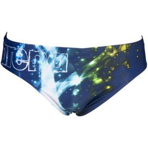 Pánske plavky arena vibration brief navy/multi 32