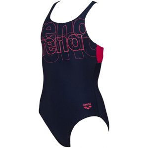 Dievčenské plavky arena spotlight swim pro back one piece junior