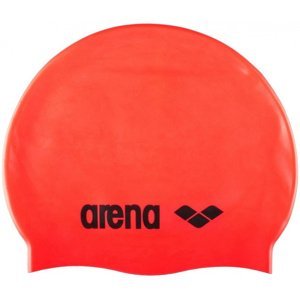 Plavecká čiapka arena classic silicone cap oranžová