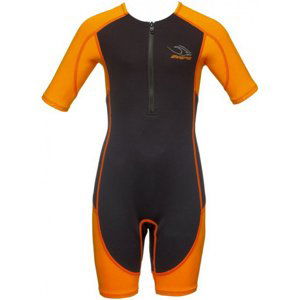 Detský neoprén aqua sphere stingray kids black/orange xxs