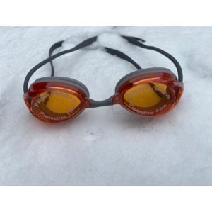 Plavecké okuliare borntoswim freedom swimming goggles sivá