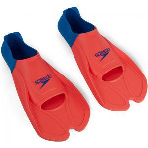 Plavecké plutvy speedo training fin fluro tangerine/pool blue/blue