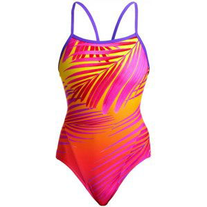 Dámske plavky funkita beach sunset single strap one piece 34