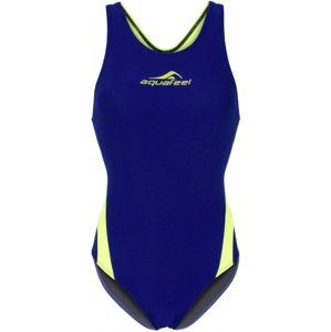 Aquafeel racerback blue/fluo yellow 32