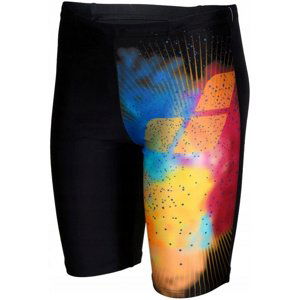 Arena boys swim jammer placement black/multi 28