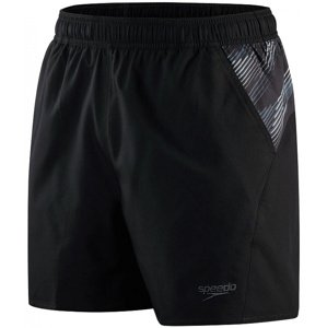 Speedo sport panel 16 watershort black/usa charcoal/shark grey xl -