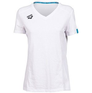 Arena women team t-shirt panel white m