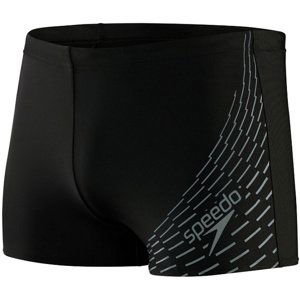 Speedo medley logo aquashort black/ardesia l - uk36