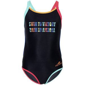 Aquafeel swim to victory vback girls black/multi 164cm