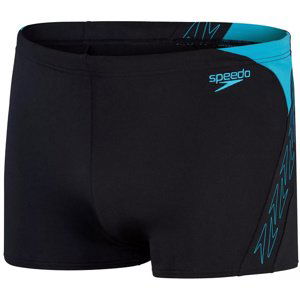 Speedo hyper boom splice aquashort black/bolt s - uk32