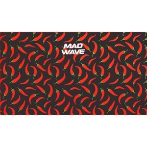 Mad wave chilli microfibre towel čierno/červená
