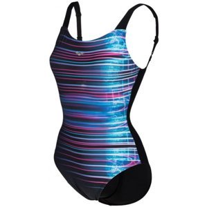Arena bodylift swimsuit u back maria c-cup black/multi 3xl - uk42