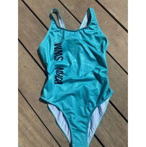 Borntoswim swimsuit turquoise s - uk32
