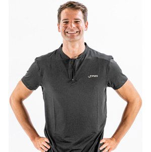 Finis tech polo mens black s