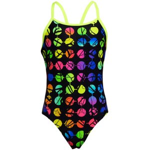 Funkita broken circle diamond back one piece girls 164cm