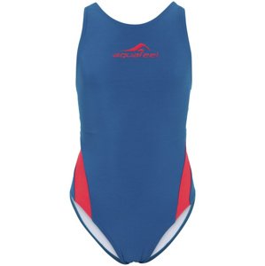 Aquafeel racerback girls blue/red 128cm