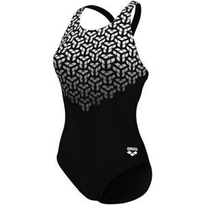 Arena kikko v swimsuit v back graphic black l - uk36