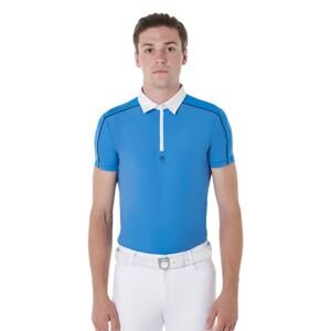 Tričko pánske Equestro Farba: Modrá, Veľkosť: XL