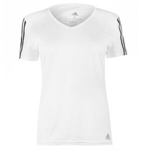 Adidas Womens Run It 3-Stripes Graphic T-Shirt