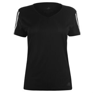 Adidas Womens Run It 3-Stripes Graphic T-Shirt