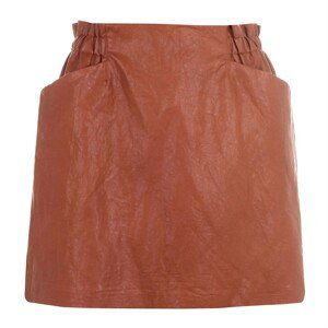 Only Faux Leather Mini Skirt