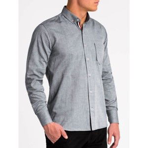 Ombre Clothing Men's shirt with long sleeves K490