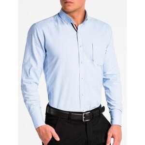 Ombre Clothing Men's shirt with long sleeves K490