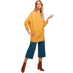 Made Of Emotion Woman's Pullover M470 Honey