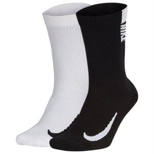 Nike Multiplier Crew Running Socks 2 Pack Unisex Adults