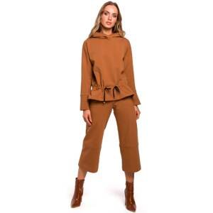 Made Of Emotion Woman's Trousers M450 Caramel