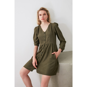 Trendyol Dress - Khaki - Skater