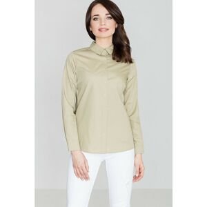 Lenitif Woman's Shirt K384 Olive