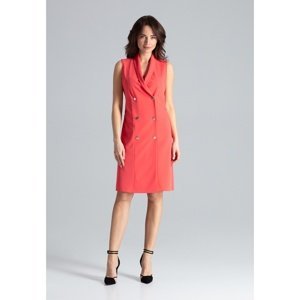 Lenitif Woman's Dress L044 Coral