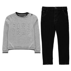 Firetrap 2 Pack Jumper Jeans Set Infant Boys