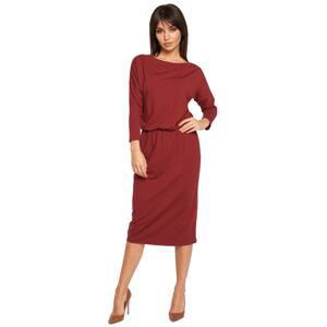 BeWear Woman's Dress B014 Maroon