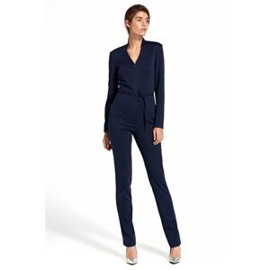 Nife Woman's Overall Km09 Navy Blue