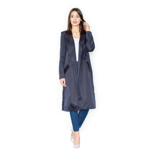 Figl Woman's Coat M427 Navy Blue